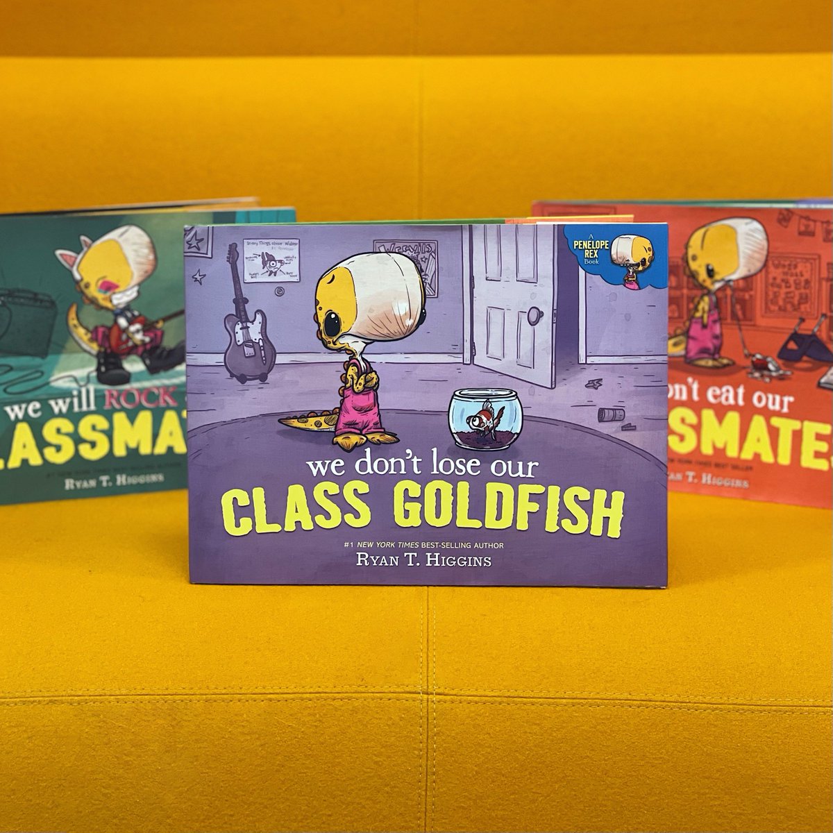 Disney Books (@disneybooks) on Twitter photo Happy Book Birthday to We Don't Lose Our Class Goldfish by <a href="/RyanT_Higgins/">Ryan T. Higgins</a>!
Join Penelope Rex in all her adventures now: di.sn/6000O8VWy Happy Book Birthday to We Don't Lose Our Class Goldfish by <a href="/RyanT_Higgins/">Ryan T. Higgins</a>!
Join Penelope Rex in all her adventures now: di.sn/6000O8VWy
