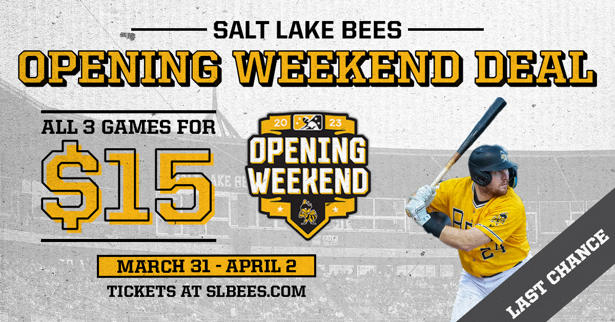 Salt Lake Bees Baseball - Smiths Ballpark 