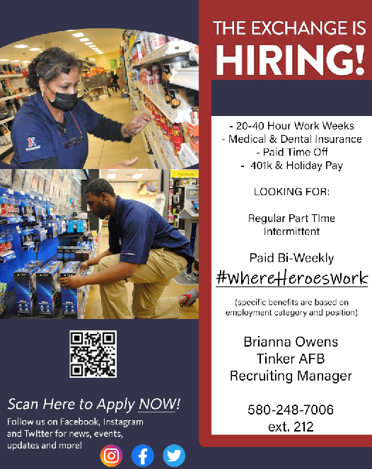 exchange_tinker's tweet photo. Your Tinker Exchange Is Hiring!!! https://t.co/HduMQQ7LTJ