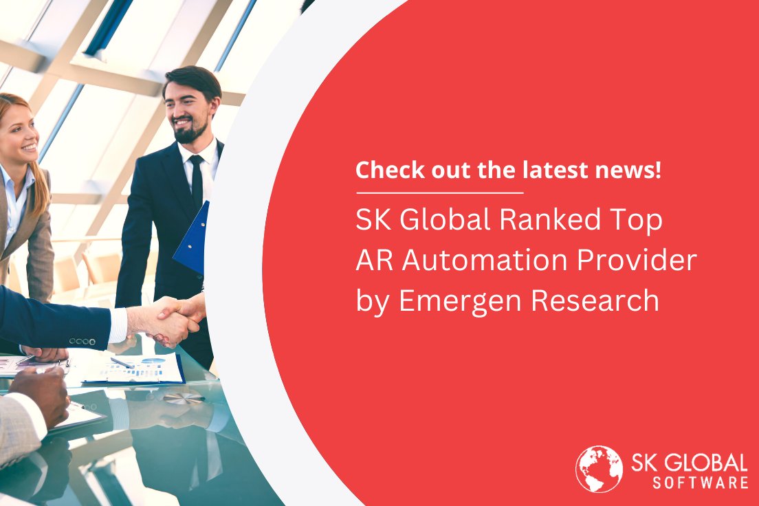 SK Global is excited to have been ranked a top AR Automation provider by <a href="/emergenresearch/">Emergen Research</a>. Learn more about the report and our success in providing robust top-quality AR Automation solutions to the market. hubs.ly/Q01J6F410