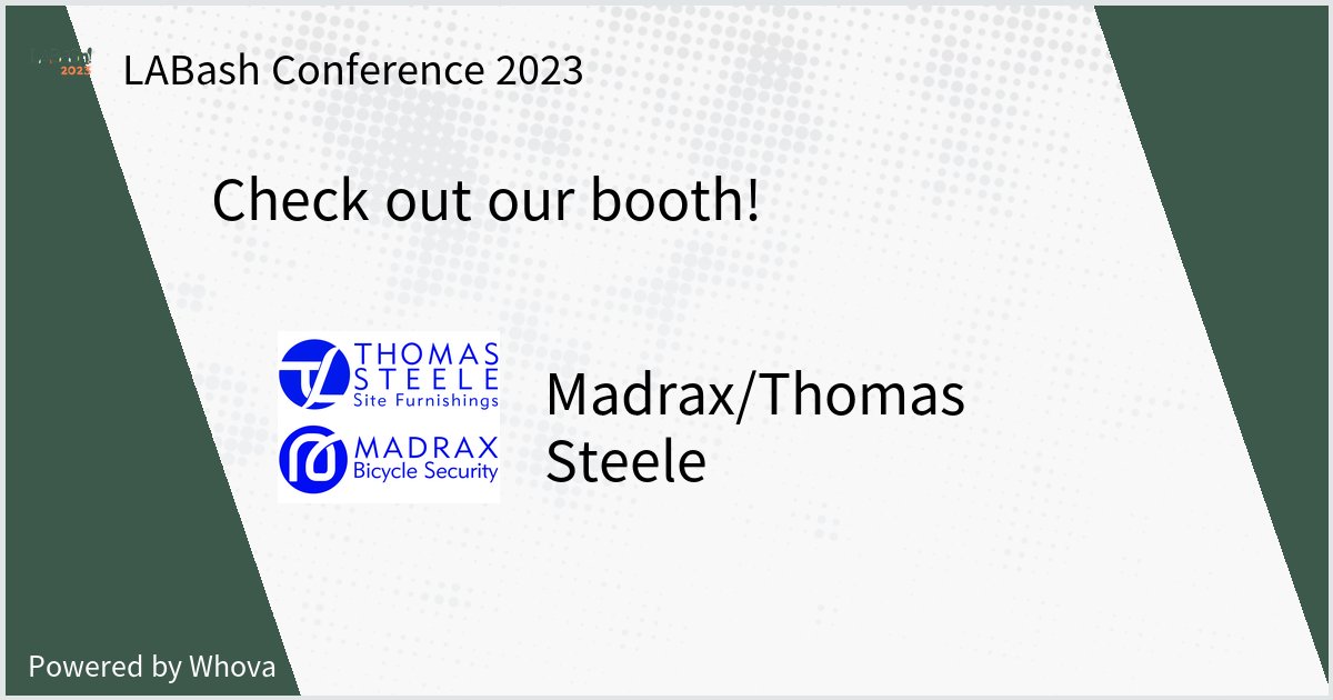madraxbikeracks's tweet image. Hey, if you&apos;re going to LABash this week come check out our booth! Whether you want to ask some questions about our products or just say hi to our team, we hope to see you in Manhattan, KS March 29th-31st!
#LABash #LandArch #SiteFurnishing #BikeRack #BikeStorage #OutdoorFurniture