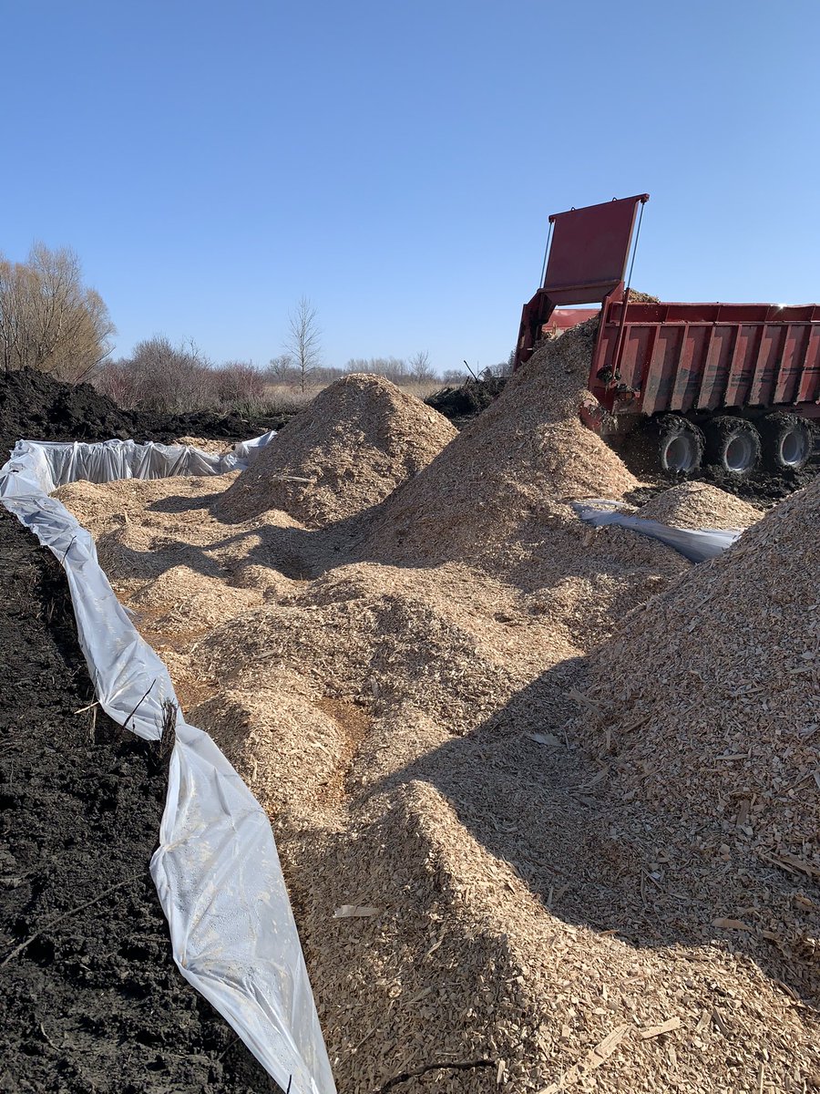 drbillyjbeck's tweet photo. 1st #Forest-to-#Farm #woodchip #bioreactor is in! 100% green ash. 

#waterquality + #forestry

https://t.co/wpAfiFy9lL 

@IADeptAg @ISU_ABE @IowaStateNREM @ISUANR https://t.co/auGF5utfBs