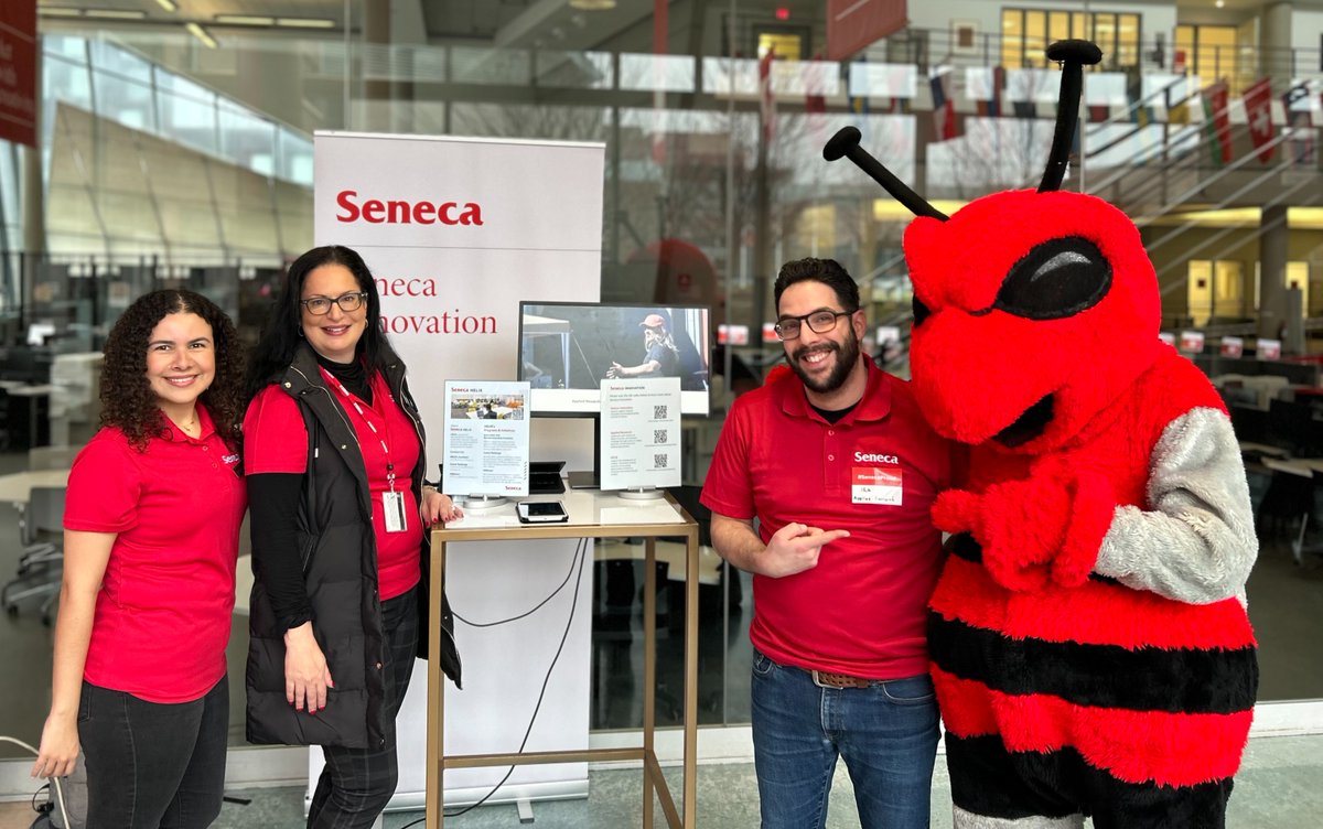Seneca_Research's tweet photo. Thanks to everyone who attended Seneca’s Spring Open House over the weekend. Our #SenecaResearch and #SenecaHELIX teams had a wonderful time meeting and interacting with all of you. 🤗
To learn more about us, check out:
https://t.co/bqxu1KRtma https://t.co/AgepvGzGkS