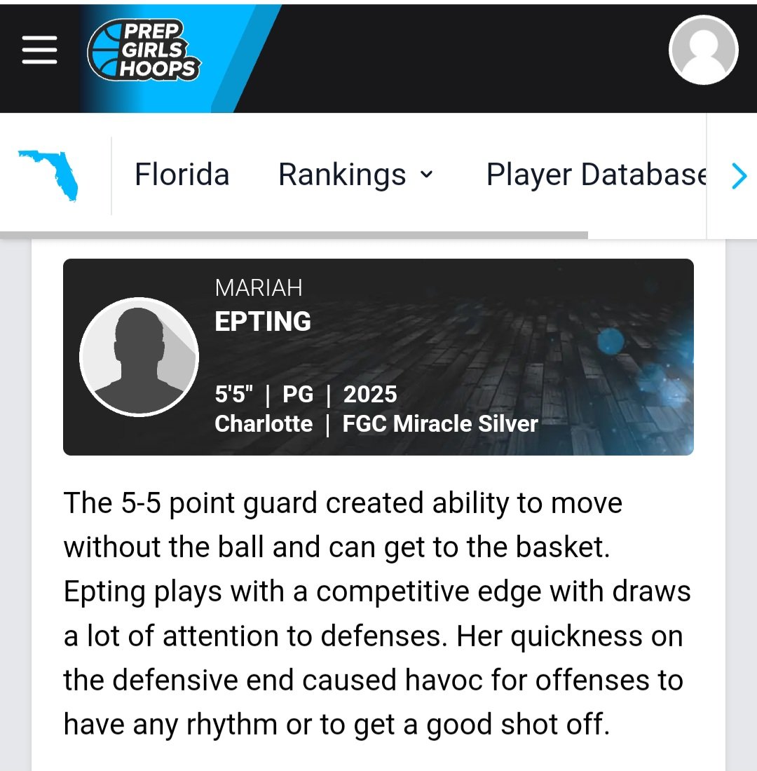 Mariah Epting (@mariahepting) on Twitter photo Thank you <a href="/RossVDG14/">Ross Van De Griek</a>
Had a great time at the Southern Jam 2023 Wiregrass Wesley Chapel
Ready for a great travel season..
<a href="/Coach_BarrettM/">Megan Barrett</a> <a href="/CoachTeddy_FGC/">Teddy Spikes</a> <a href="/FGC_MiracleBB/">FGC Miracle UA Rise</a> <a href="/PGHFlorida/">Prep Girls Hoops Florida</a> <a href="/preferredscout/">PASS</a> Thank you <a href="/RossVDG14/">Ross Van De Griek</a>
Had a great time at the Southern Jam 2023 Wiregrass Wesley Chapel
Ready for a great travel season..
<a href="/Coach_BarrettM/">Megan Barrett</a> <a href="/CoachTeddy_FGC/">Teddy Spikes</a> <a href="/FGC_MiracleBB/">FGC Miracle UA Rise</a> <a href="/PGHFlorida/">Prep Girls Hoops Florida</a> <a href="/preferredscout/">PASS</a>