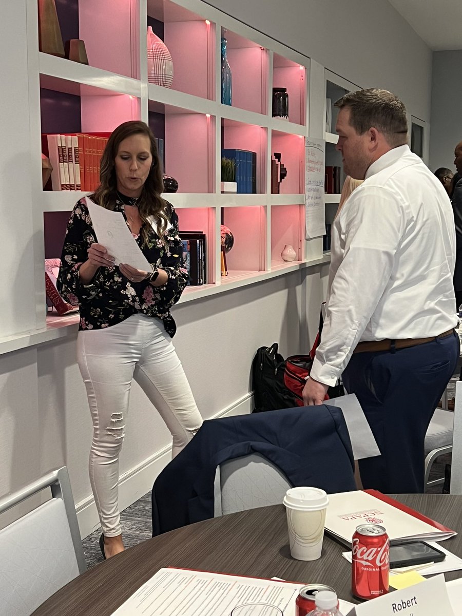 Deep conversations and collaboration between these amazing future principals on day 2 of our AP Accelerator session