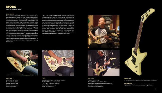 argentinaamber's tweet image. #PapaHet presenta su nuevo libro en el que comparte su colección personal de guitarras, revela la historia y el significado de cada una de ellas, dentro de su vida y de su carrera, #Messengers: The Guitars of #JamesHetfield, ¡a la venta el 17 de octubre! metallica.com/store/books-ma…
