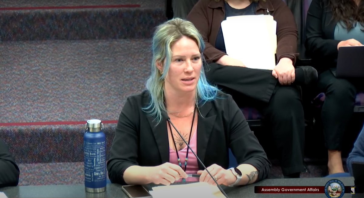 Underserved communities historically carry the burdens of pollution. Thank you to Asm. <a href="/VoteSarahPeters/">Sarah Peters</a> for presenting #AB312, which creates a Commission on Environmental Justice to ensure that future environmental laws will consider their impact on vulnerable communities. #NVLeg
