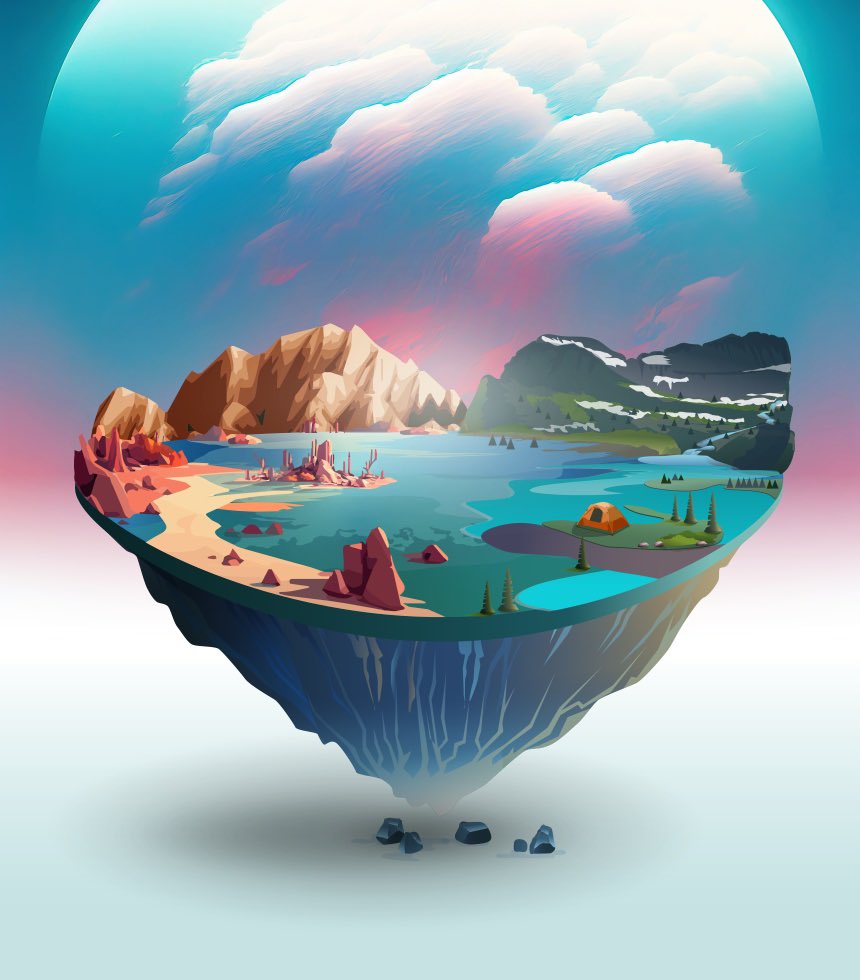 natparksnft's tweet photo. Apes are great and all, but sometimes your #nft portfolio needs a mental escape - an imaginary break away from all the stress, a one of a kind fantasy land + join a great community of outdoor enthusiasts ⛰️🌄♥️

Dropping on @opensea - tap to set reminders…
https://t.co/mTfRX4f0xw