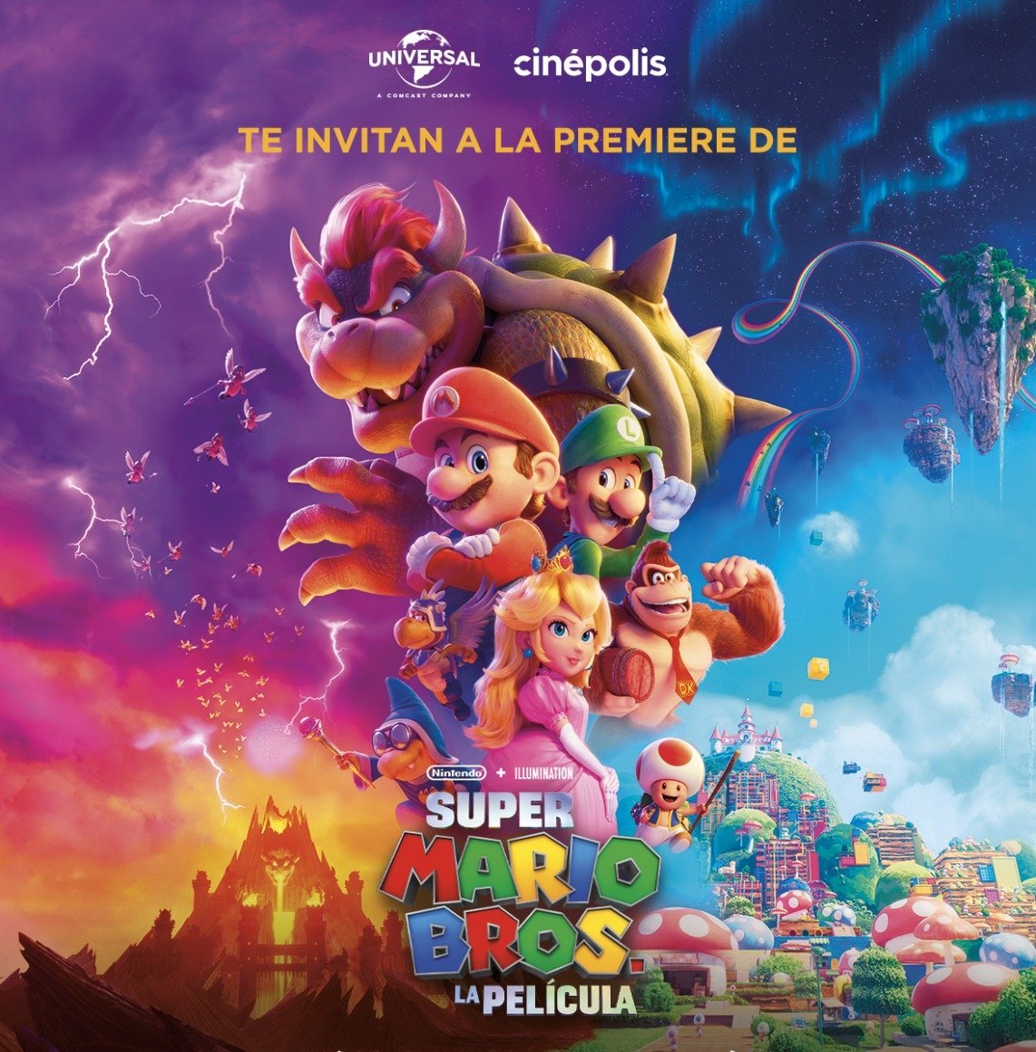 ElDanyBoss's tweet photo. 🔥ANDAMOS ON FIRE 🔥

La banda guapa de @UniversalMX nos dio pases para que te lances a la premiere de #SuperMarioBrosMovie #SuperMarioBrosLaPelícula este 4 de abril.

Para participar necesitamos que des RT a este post y nos sigas en nuestras redes sociales. https://t.co/GV2FgQRaJk
