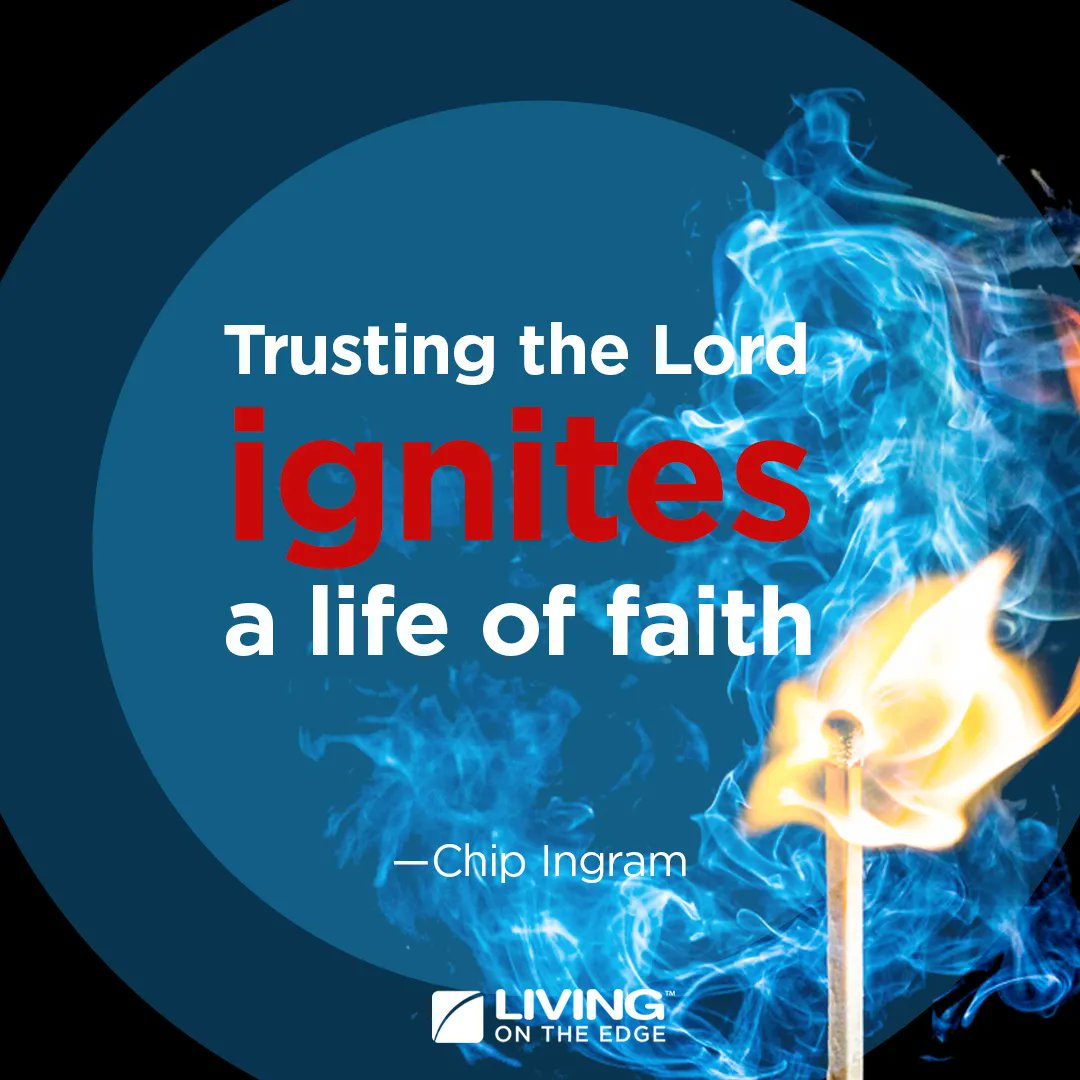 lotecommunity's tweet photo. Have you ever wondered what it takes to live a life of faith? Chip Ingram has a powerful insight on this. He says, "Trusting the Lord ignites a life of faith." Join us in embracing the truth and igniting a life of faith. #TrustingTheLord #LifeOfFaith https://t.co/dlKvlnxO17