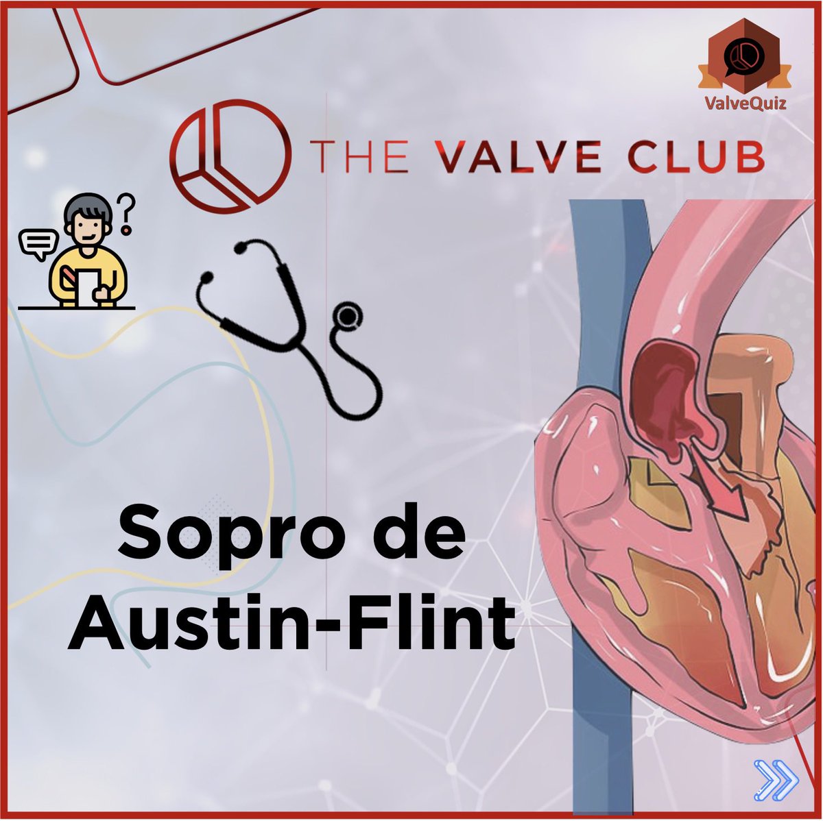 Today we talk about Physical Examination!
.
Austin-Flint murmur
.
See on our Instagram