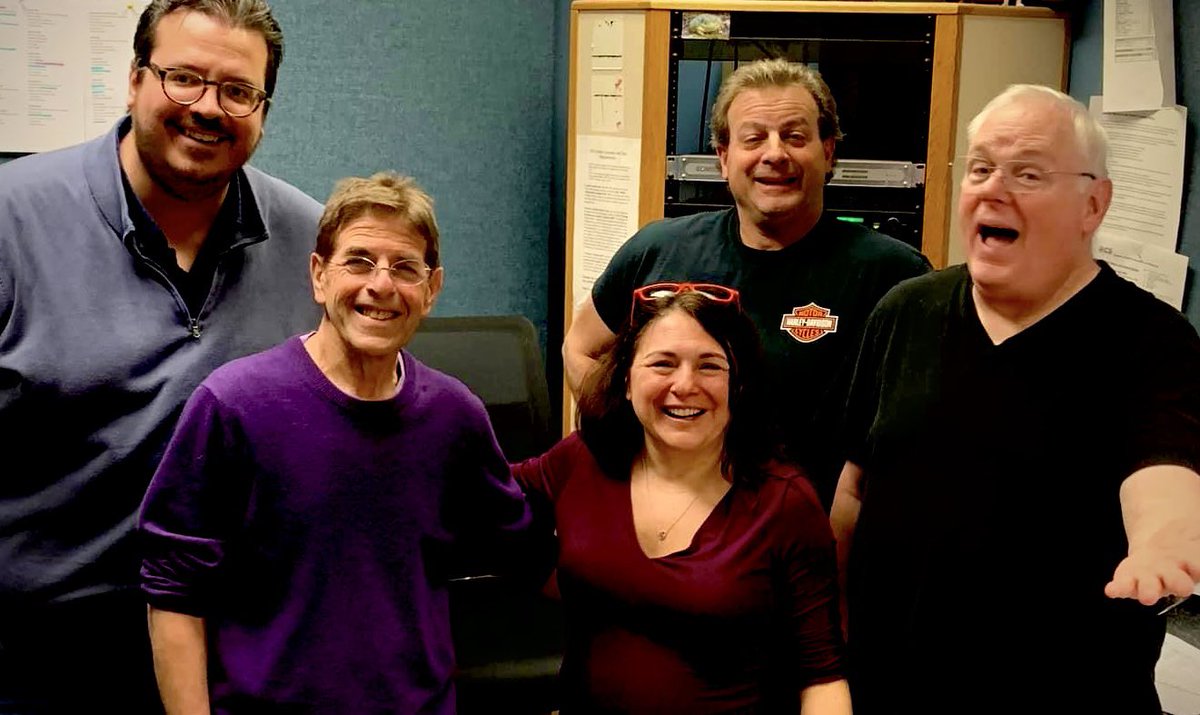 RobbyBridges's tweet photo. That’s a lot of ego, ugh, I mean talent in one room!! @1071TheBoss #bossjocks https://t.co/dbR5tc03Ef