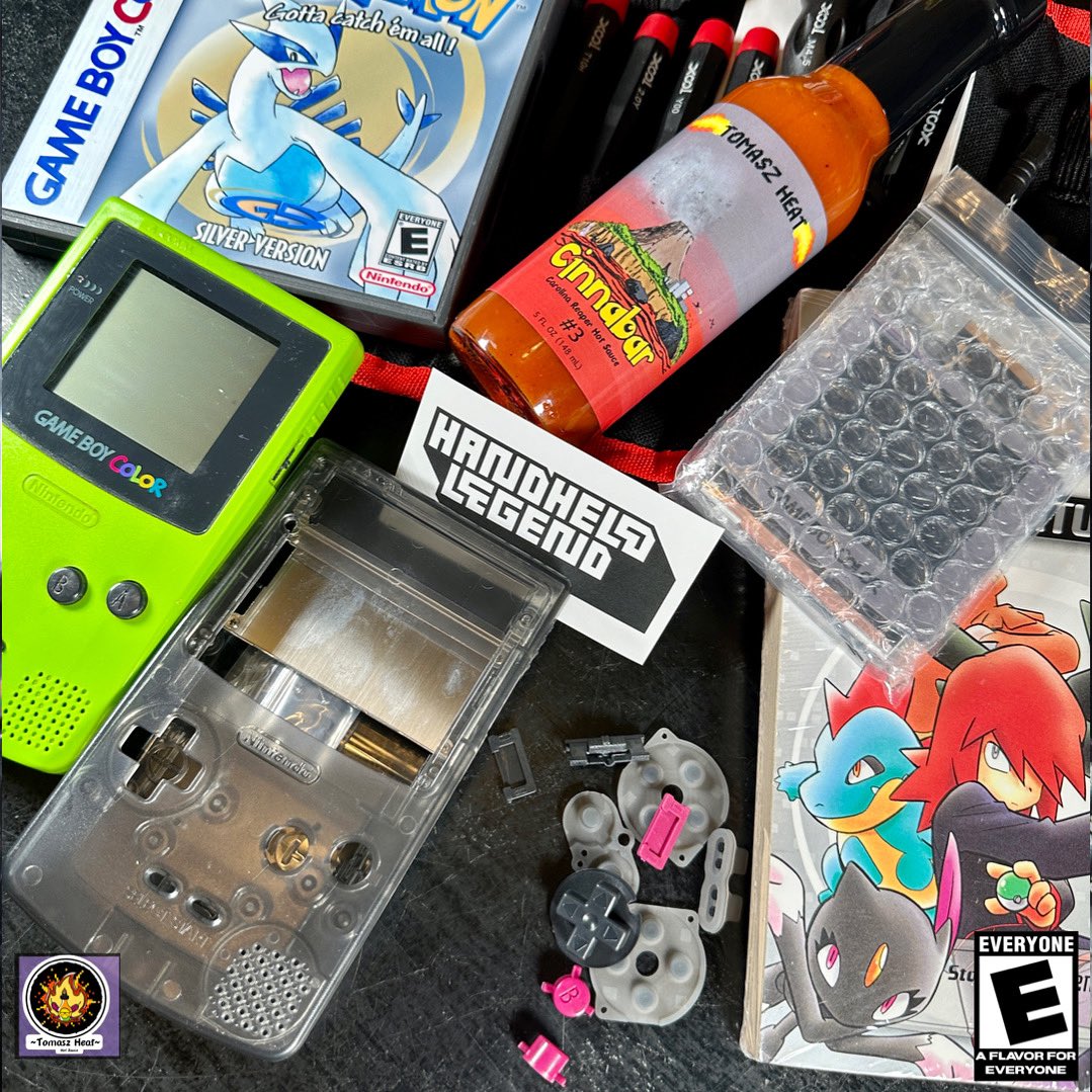 TomaszHeat's tweet photo. Working on my first Gameboy build! ๐ ๏ธ
Picked up parts from @handheldlegend and Iโm ready to go! ๐พ
.
#hotsauce #pokemon #gameboy #pokemoncollector #gameboymodding #gameboycolor #gameboymods #handheld #handheldgaming https://t.co/I6Le3pMT3Y