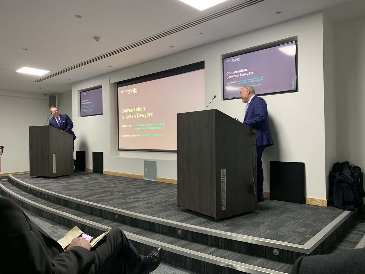 KK77470's tweet image. Another great @CPT_UK compliance evening including a general ops and #EarnedRecognition update followed by the main event - a double act with @backhousejones and the Senior Traffic Commissioner. Always something new to learn!