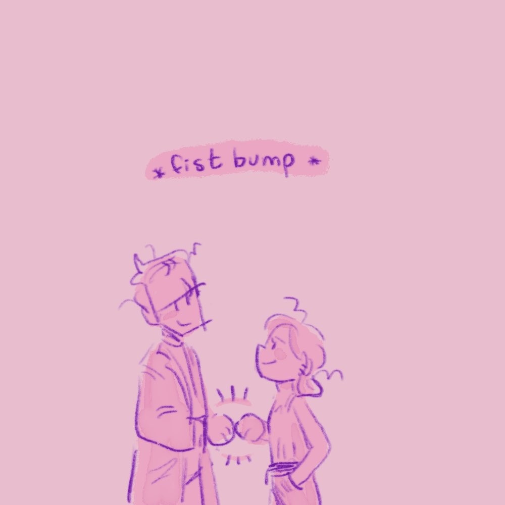 roadkillsunday's tweet image. thinking about the fist bump that should have been 🤜🤛 #spuffy #btvs