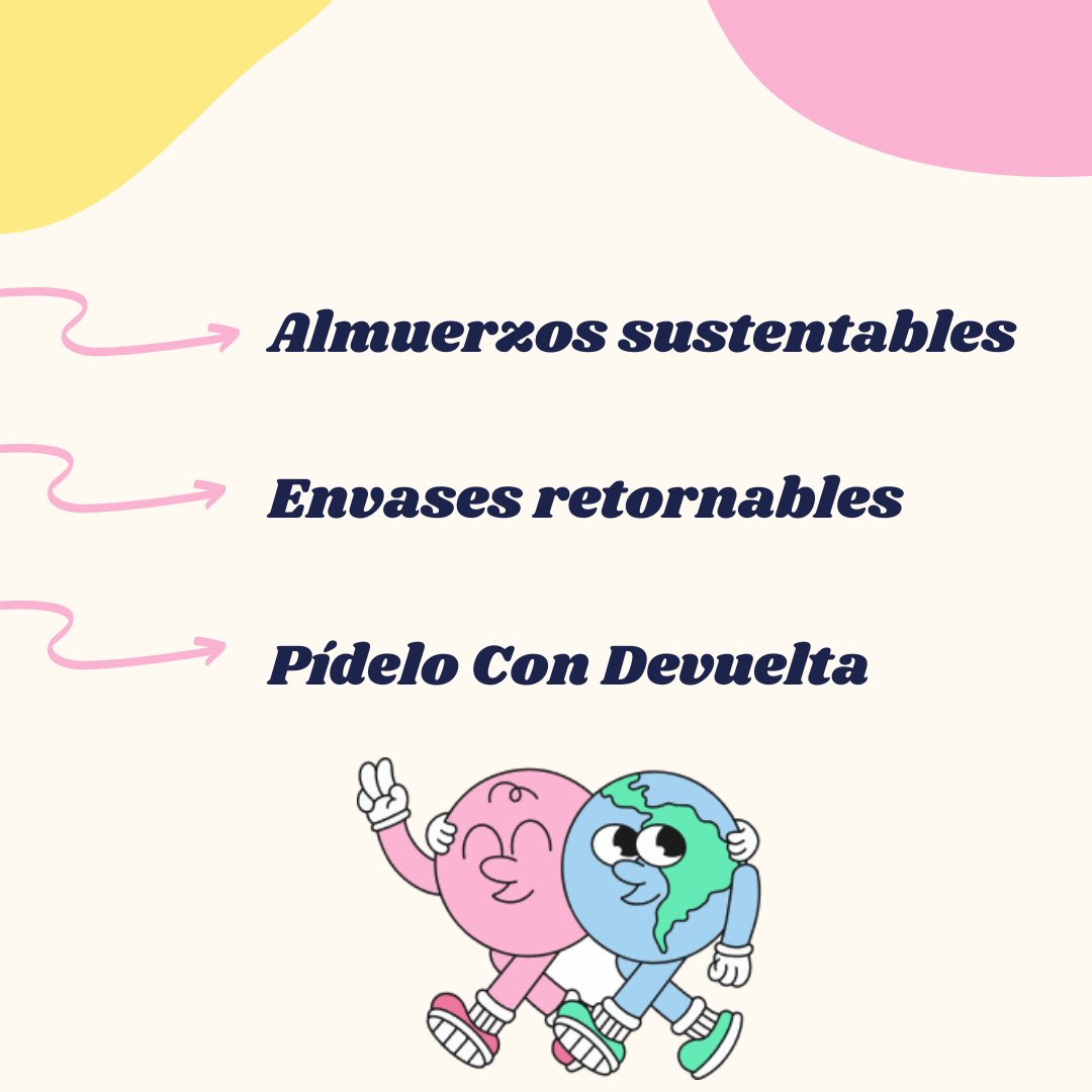 🤩🤩 Estamos muy emocionadas de presentarles nuestro nuevo ENVASE RETORNABLE para almuerzos. Ahora, además de disfrutar de nuestras deliciosas pizzas 🍕 en envases sostenibles, también podrás llevar tus almuerzos en un envase retornable y contribuir a un futuro más sostenible🌎♻️