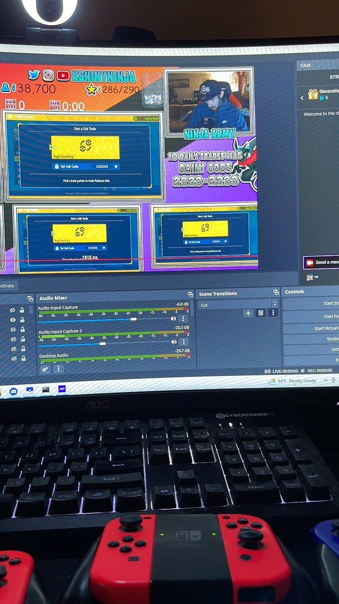 xShinyNinja's tweet photo. Happy taco 🌮 Tuesday gang stream is live now be sure to pop on in!! Pokémon amusement park with trades union circles and giveaways! Let’s get it https://t.co/E8fzRyhah7
Stay blessed out there gang 🔥🙏🏼 https://t.co/9XElyA4Dro