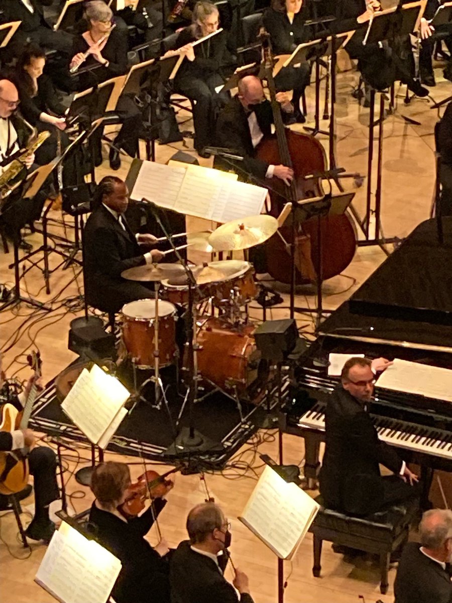 themarkmclean's tweet photo. What a great night at Carnegie Hall with the Marvelous Marilyn Maye and the New York Pops! #YAMAHA #zildjian https://t.co/jfbZgloMfk