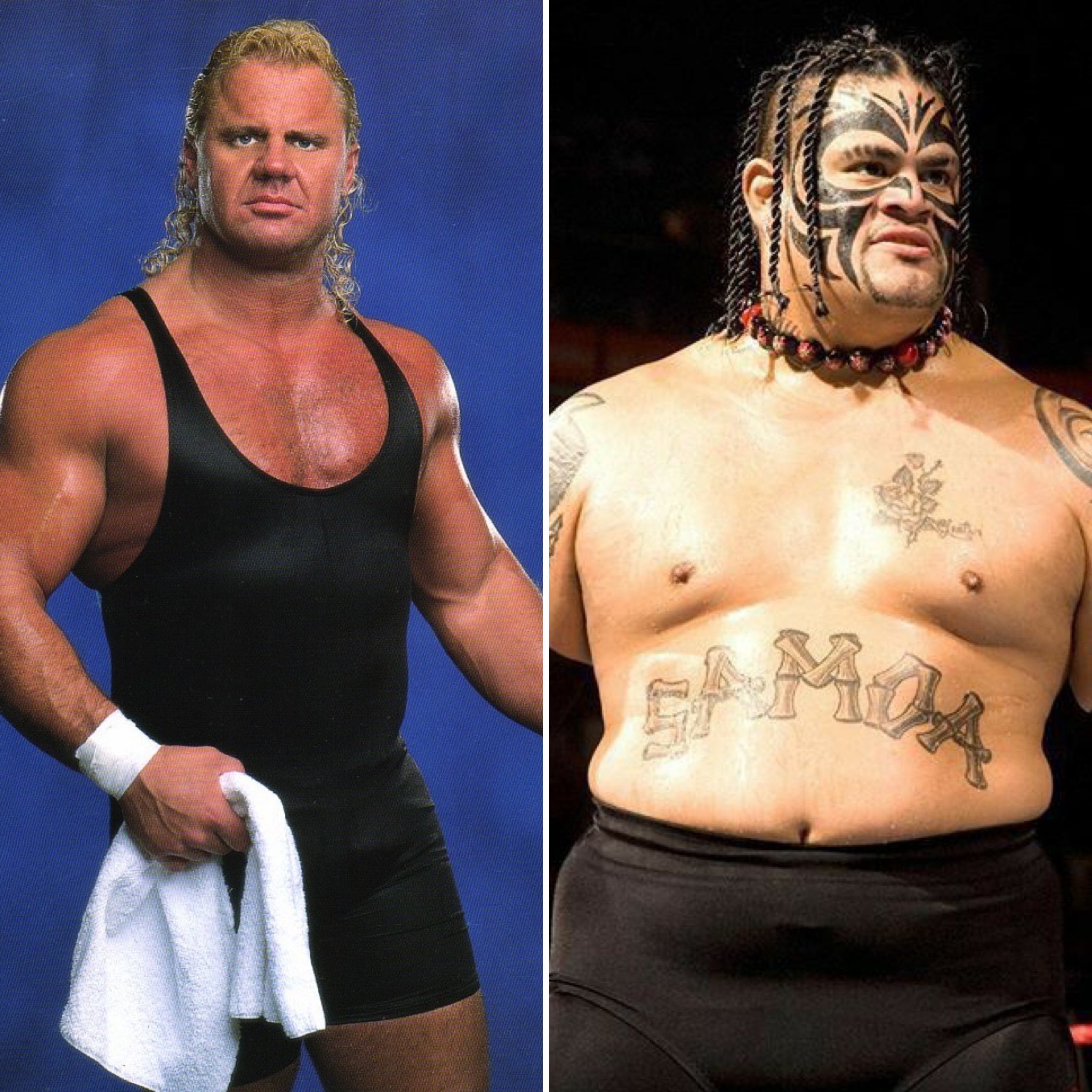 Happy heavenly birthday to Mr. Perfect Curt Hennig & Umaga  