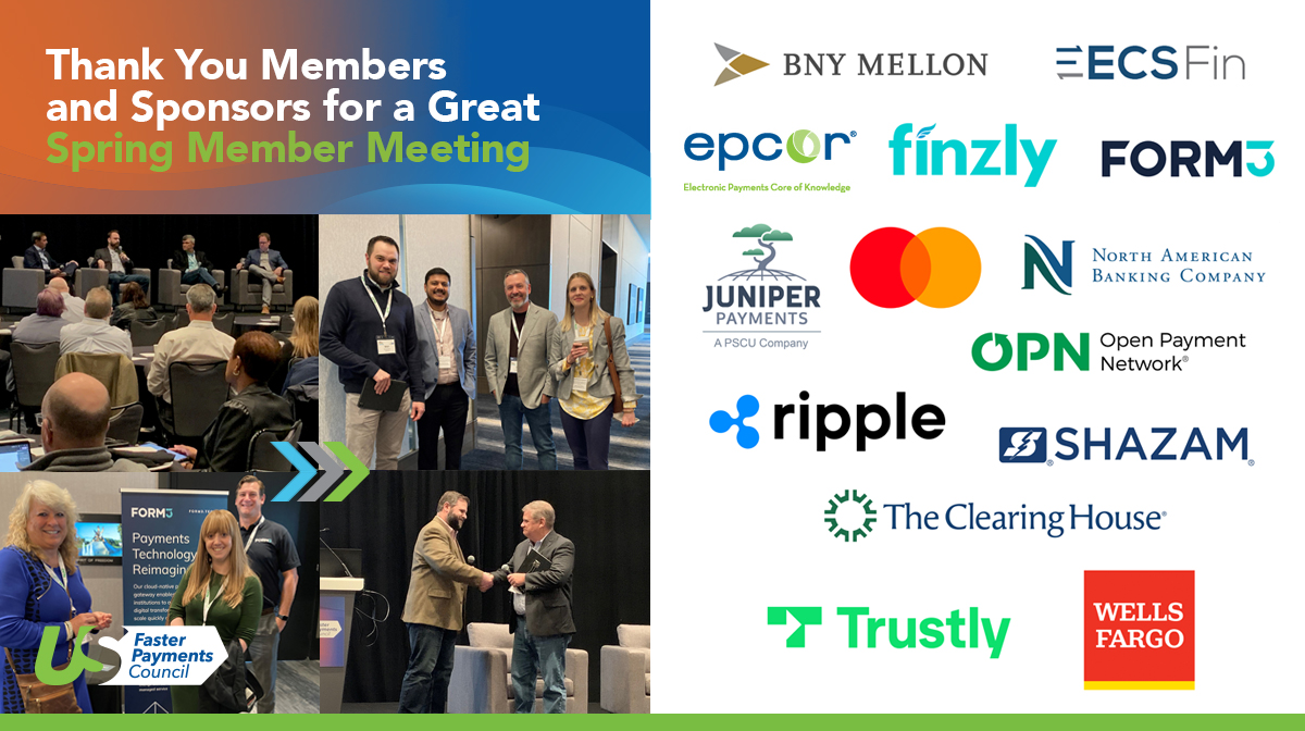 Faster_Payments's tweet photo. We were thrilled to host 160+ of our Members at the FPC Spring Meeting in Kansas City last week! Filled with insightful panel discussions, educational sessions, and networking, our Member Meetings are just one of the benefits of FPC Membership. Learn more: https://t.co/7N6O03RpMW https://t.co/7HShELnb1K
