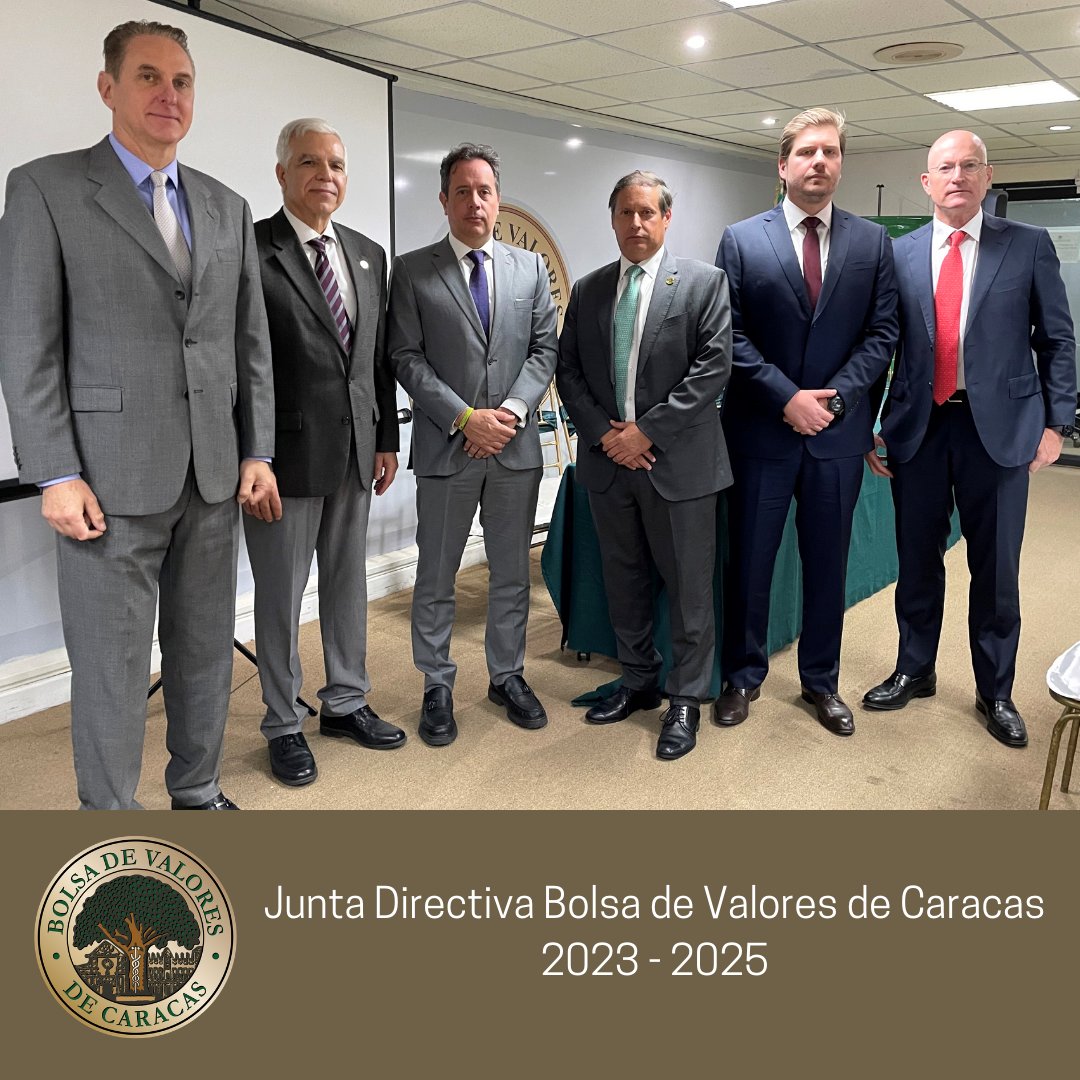 Bolsacaracas's tweet photo. Designada Junta Directiva de la Bolsa de Valores de Caracas para el período 2023 – 2025

🚨 https://t.co/vEgj8esWgY https://t.co/YnVx6JeoWy