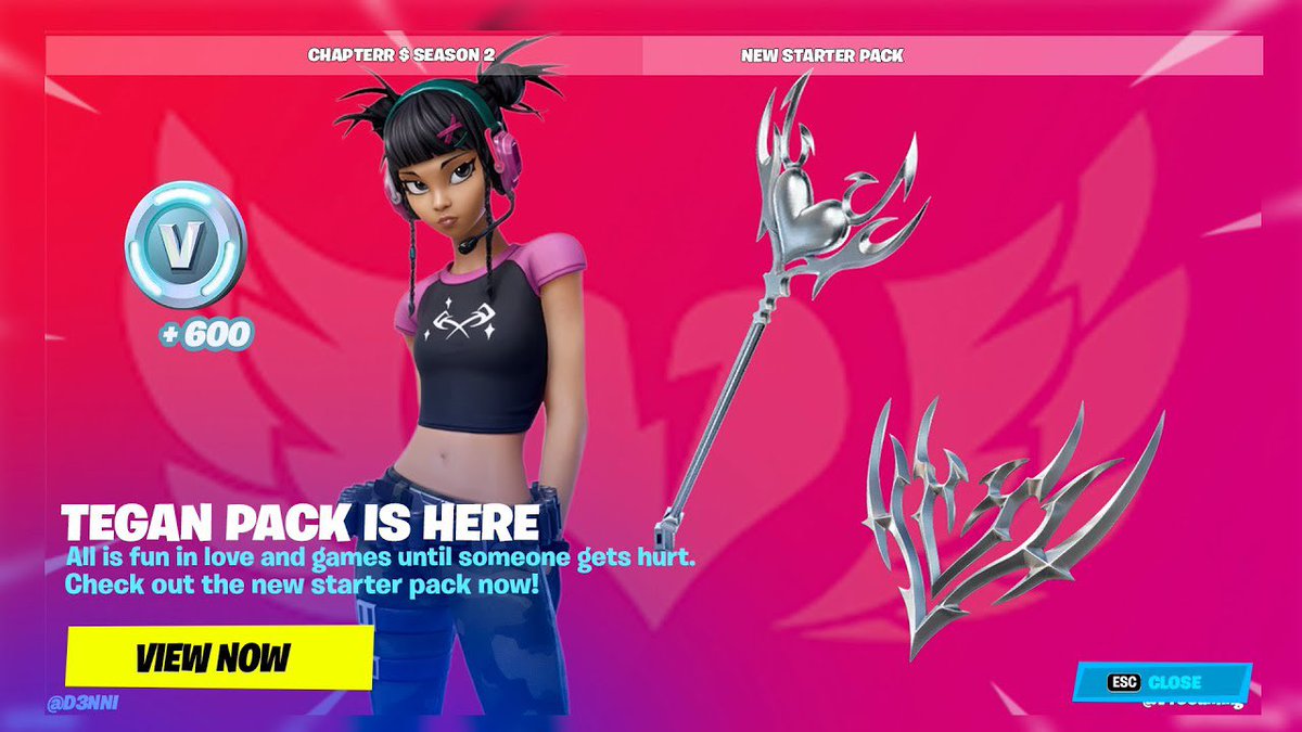 ZaniuFN's tweet photo. GIVEAWAY🙈
——————
4x Starter Pack Tegan😍
——————————
-Follow @ZaniuFN 
-Follow @KaschiMNG 
-RT
-LIKE
-@/ 2 FRIENDS 
——————————
GL❤️ https://t.co/4Z9RCU0DBe