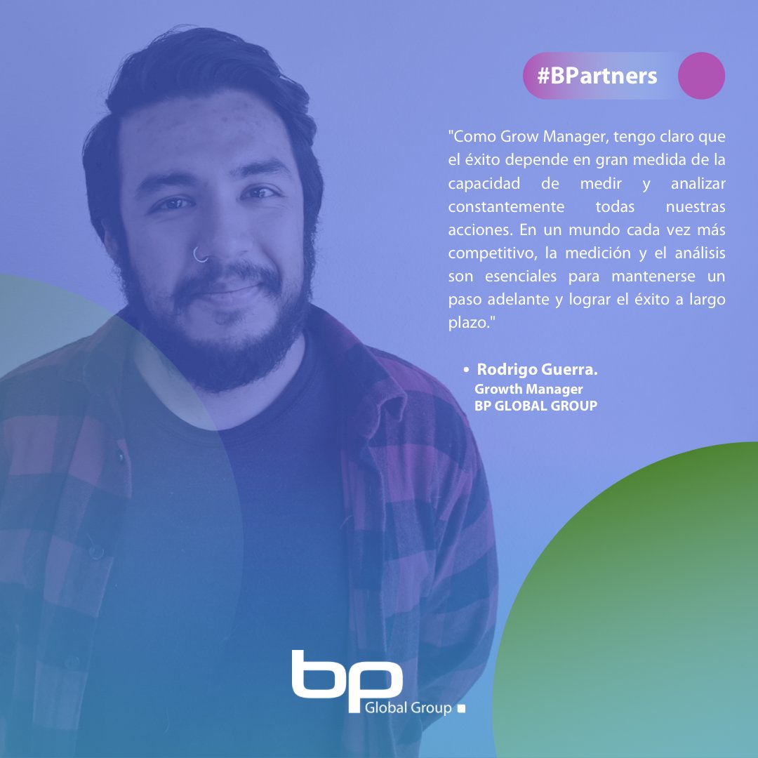 BP_latam's tweet photo. Conoce a Rodrigo Guerra nuestro Growth Manager. Su experiencia y conocimientos nos ayudan a lograr nuestros objetivos de negocio al implementar estrategias innovadoras para aumentar el alcance de nuestros clientes y mejorar su presencia en el mercado. 

#marketingdigital #mktb2b https://t.co/PnfcTBPqkr