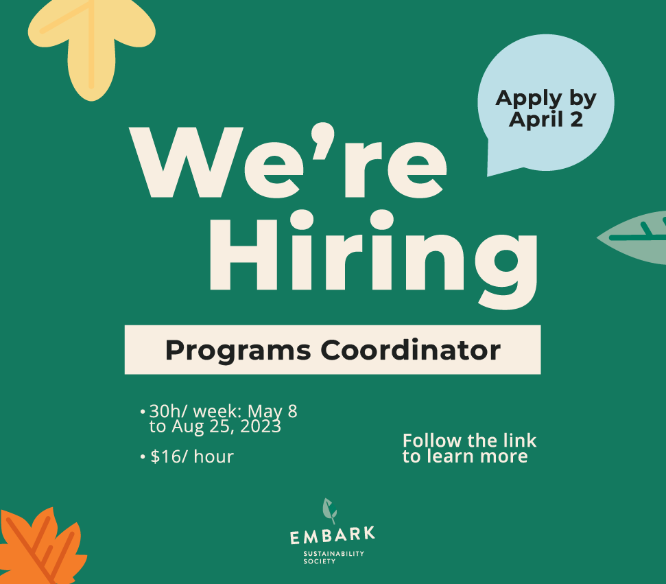 Embark Sustainability Society tweet media