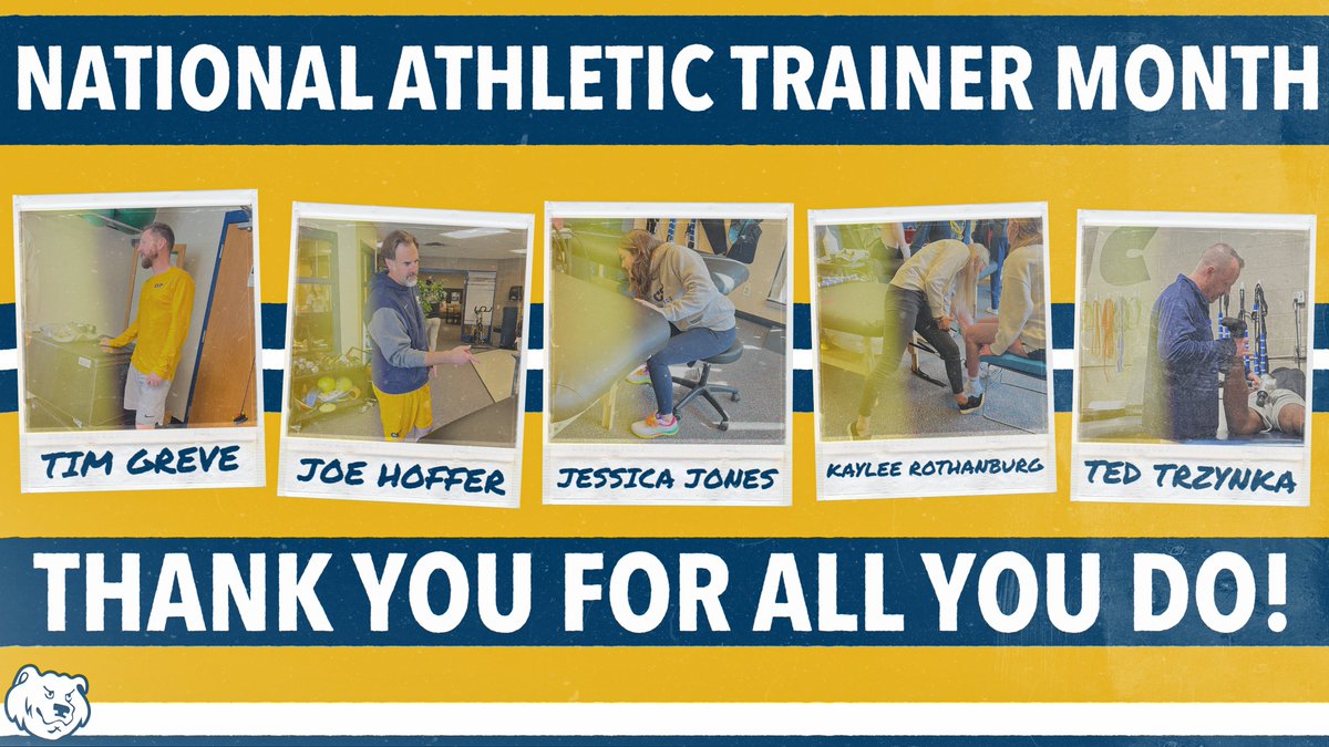 We are thankful that <a href="/concordiastpaul/">Concordia University, St. Paul</a> athletics has the absolute best athletic trainers in the business! 

This crew brings expertise, dedication and character to the athletic department and we are lucky to have them!

#NATM2023 | #BeGolden