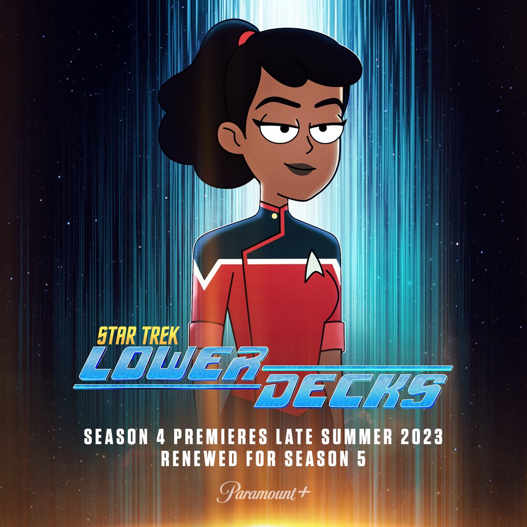 MikeMcMahanTM's tweet photo. SEASON 4 THIS SUMMER!
SEASON 5 BEING WRITTEN NOW!
🖖🖖🖖🖖🖖
LOWER DECKS! LOWER DECKS! 🥳 https://t.co/PRdYZg4RoV