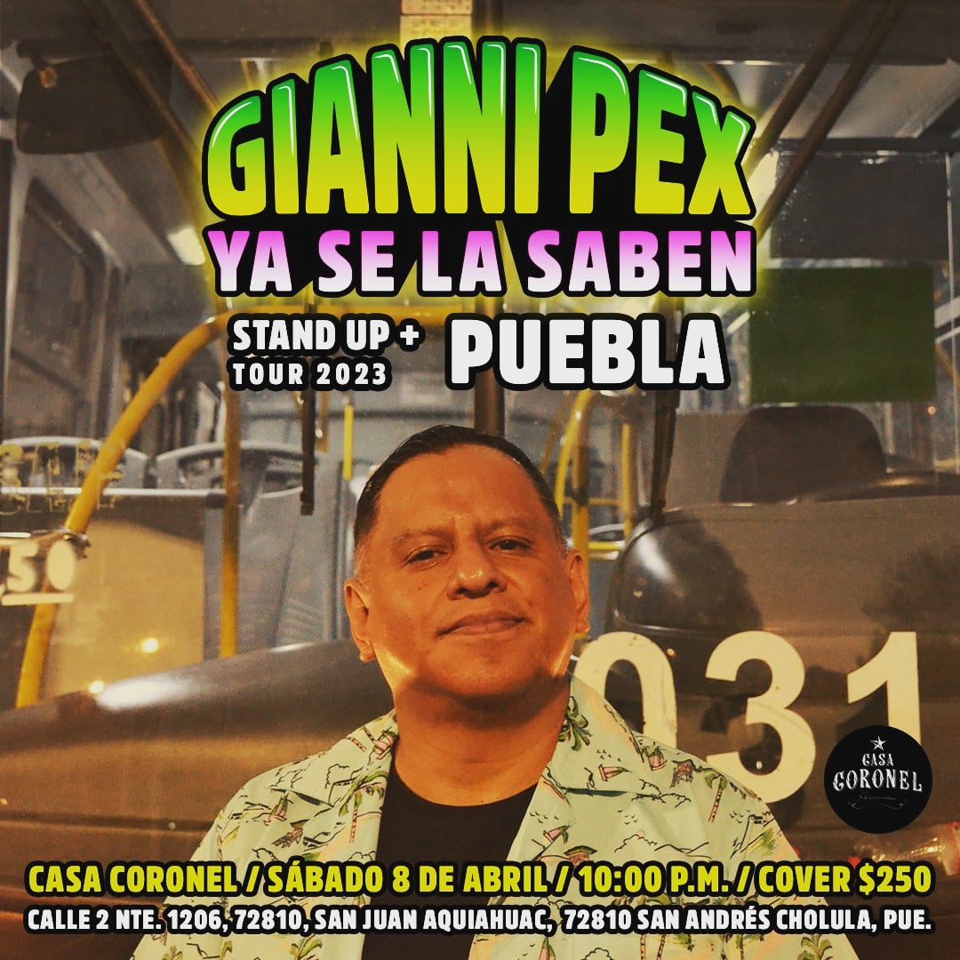 Gianni_Pex's tweet photo. Ya se armó la 2da fecha del YA SE LA SABEN Tour 😉
8 de Abril PUEBLA Casa Coronel
Boletos: https://t.co/LIz1rEQvRT
21 de Abril PACHUCA Pato Burgers
Boletos: https://t.co/xidMAcMaeK
#StandUpComedy https://t.co/pchOK5IToI