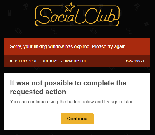 Social Club Login Button Error : r/gtaonline