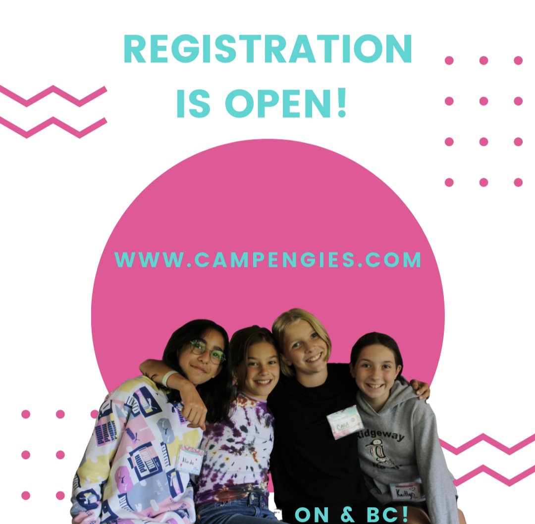 campengies's tweet photo. Registration is open for girls in grades 5-8! Camp Muskoka June 10 &amp; 11!  #engineeringcamp #STEMcamps #oncamps @campmuskoka https://t.co/cBFVkwy0ow