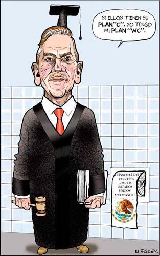 FAFierroP's tweet photo. EL JUEZ LAYNEZ POTISEK-Fisgón-@LaJornada
@fisgonmonero
Juez Laynez #PrianTisek
#JuezNeoLiberal #CorteNeoLiberal #JusticiaNeoLiberal #PoderPerJudicial #ReformaJudicialYA #JuecesCorruptos #PlanWC
https://t.co/y9On5jsyjv https://t.co/oAgmhWqygh