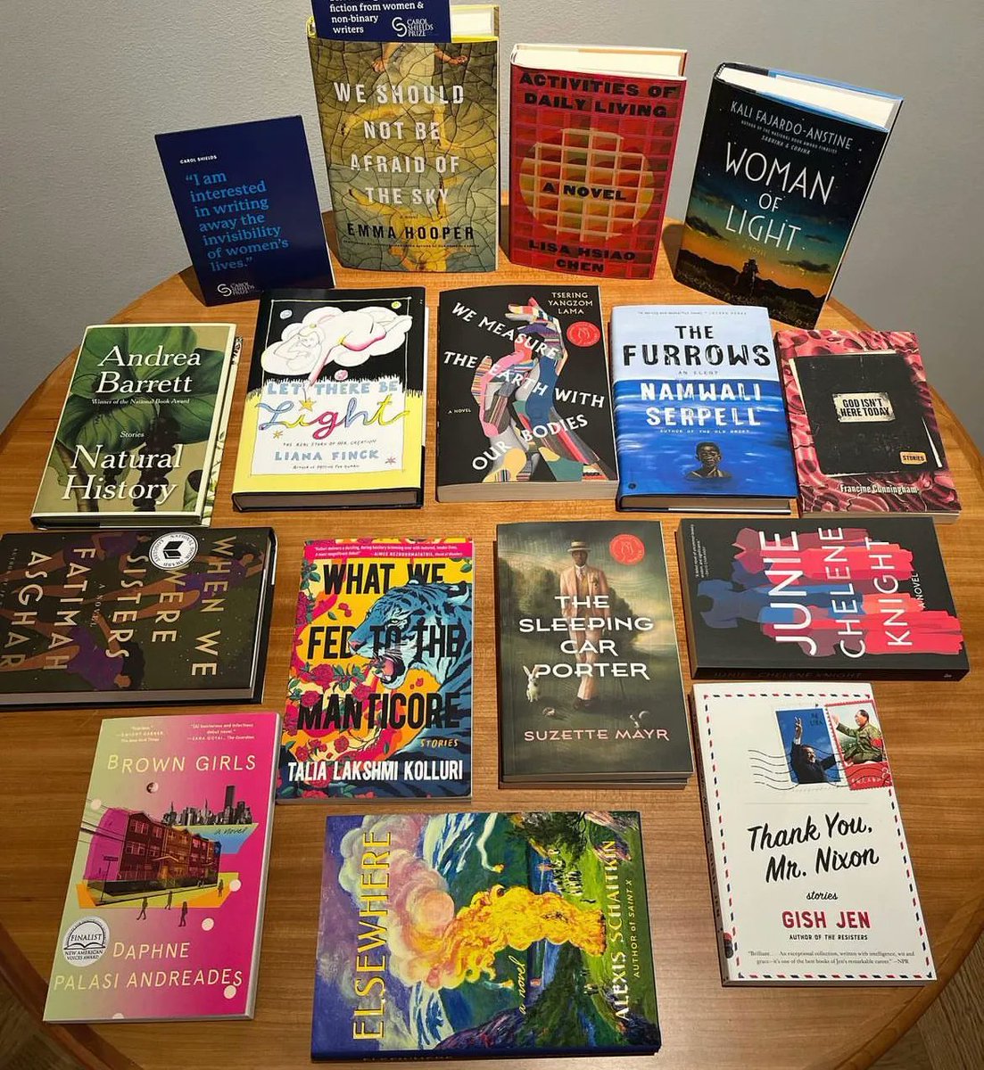 The Carol Shields Prize for Fiction (@shieldsprize) on Twitter photo Indie appreciation post 💚📚✨ Bookshops across Canada and the US are showing their love for this year’s longlisted authors and books. If you’re still looking to pick up a copy of any of the nominated titles, may we suggest stopping by your local indie? Photo by <a href="/BenMcNallyBooks/">Ben McNally Books</a> Indie appreciation post 💚📚✨ Bookshops across Canada and the US are showing their love for this year’s longlisted authors and books. If you’re still looking to pick up a copy of any of the nominated titles, may we suggest stopping by your local indie? Photo by <a href="/BenMcNallyBooks/">Ben McNally Books</a>