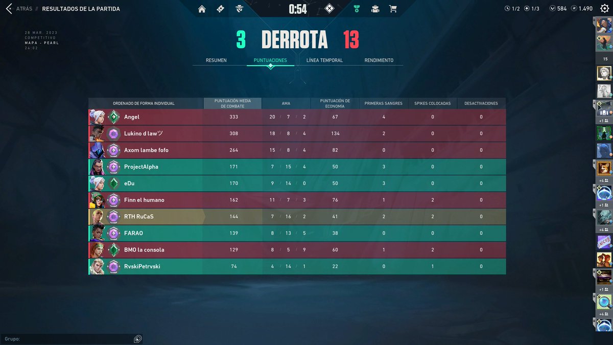 Pero esto que es? Si solo fuera esta ocasión....
Tremendos emparejamientos <a href="/RiotSupportES/">RiotSupportES</a> <a href="/VALORANTes/">VALORANT</a>