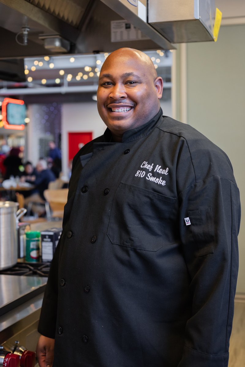 Join us in supporting Rahshemeer Neal at the Flint SOUP Community Micro-Grant Dinner on March 30th! Rahshemeer is a Flint native and owner of 810 Smoke LLC, which has been serving up delicious BBQ since 2020. Let's support local small businesses like Rahshemeer's! Link in bio!