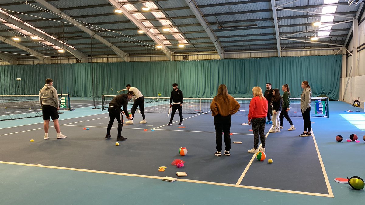 Great to learn with @andybell_tennis at the @lta YOUTH SEND teacher training course. I am looking forward to attending the @lta tutor training course tommorow <a href="/YorkshireTennis/">Yorkshire Tennis</a> @johncharlescentre #training #teachers #inclusivecoaching #playyourway #collaboration #passinginskills