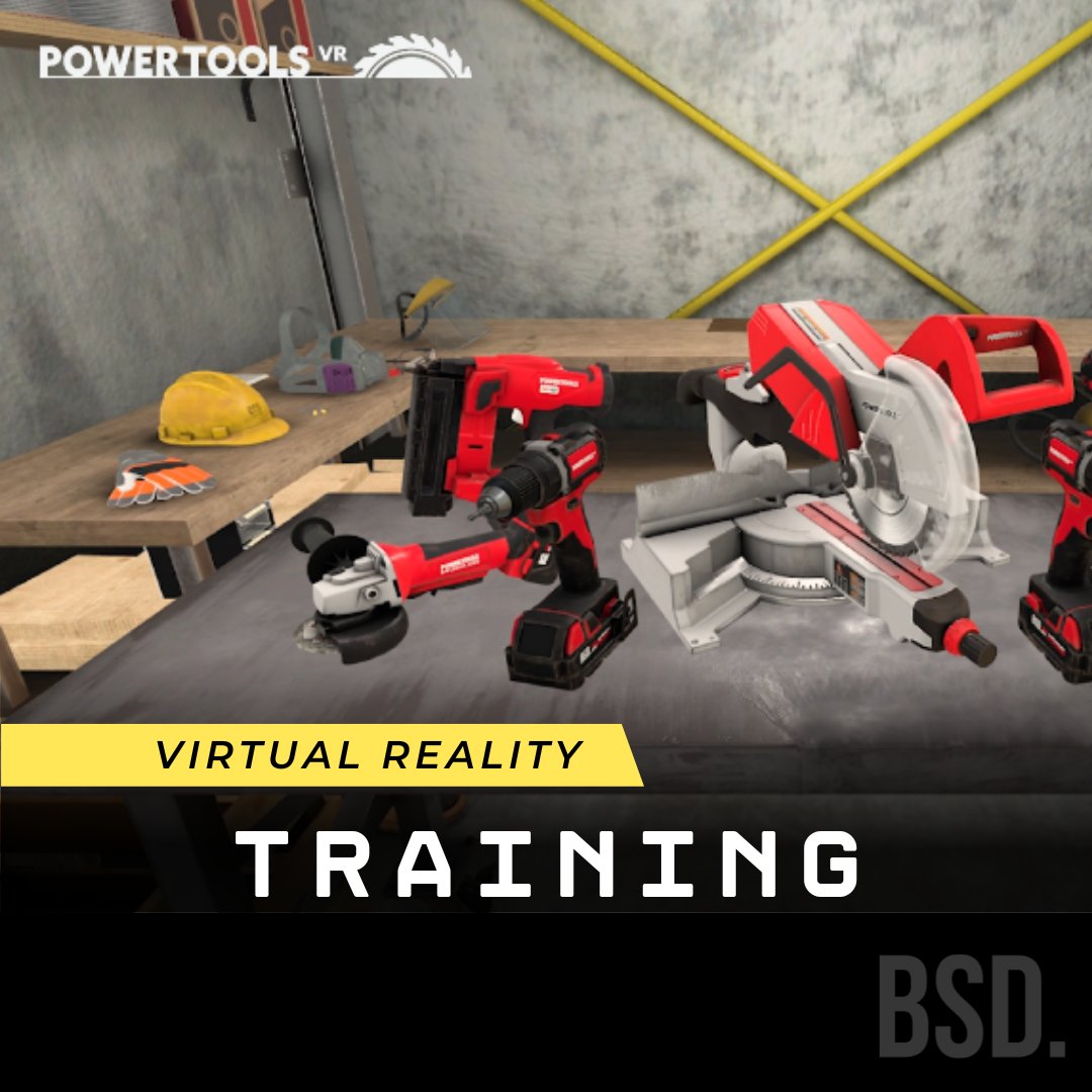 BitSpaceDevelop's tweet image. Experience realistic scenarios and learn how to handle power tools safely and efficiently. 

Perfect for beginners and pros alike, VR training saves time and money while reducing the risk of accidents. 

bitspacedevelopment.com/portfolio/vr/p…

--
#vrproject #powertooltraining #safetyfirst