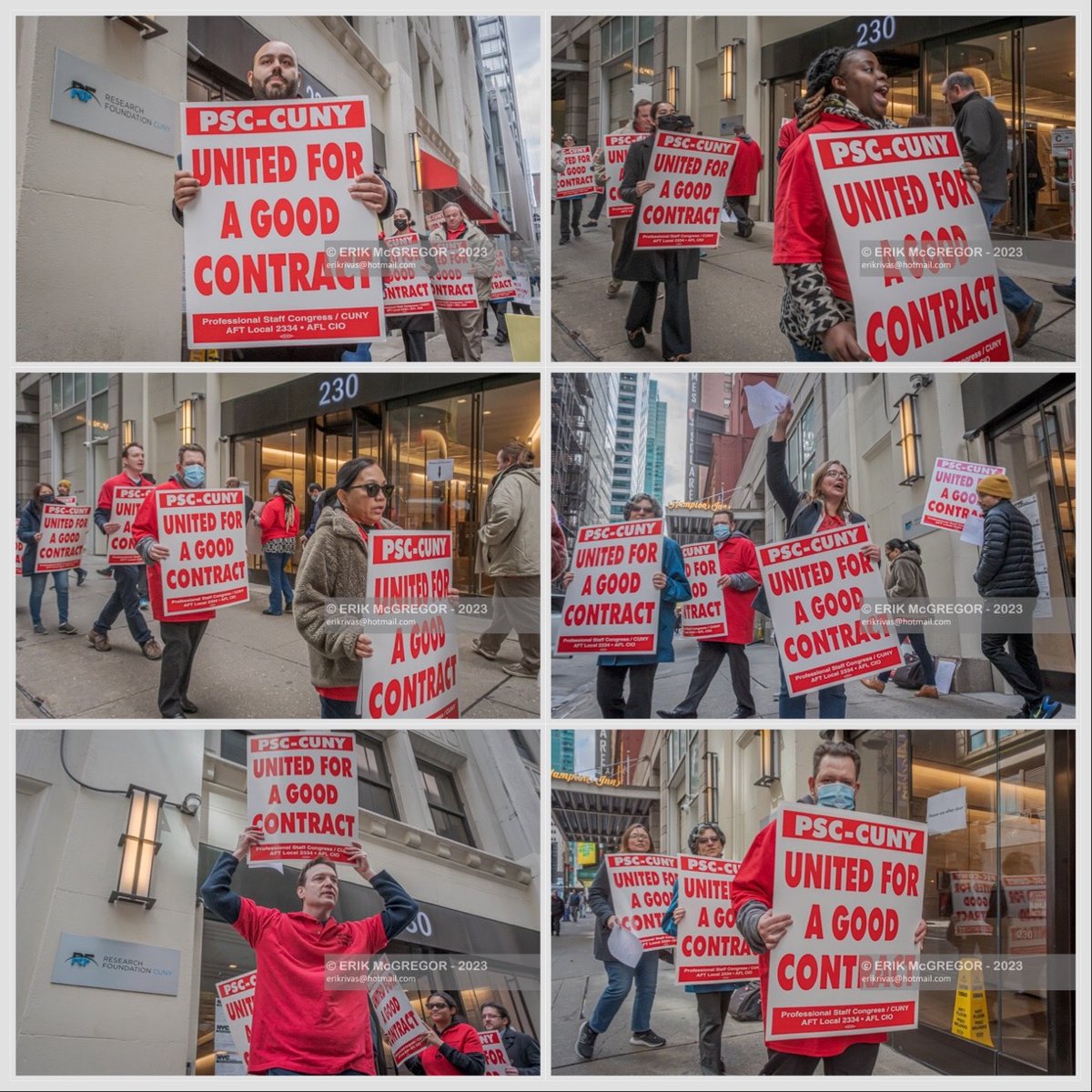 CUNY RESEARCH FOUNDATION CENTRAL OFFICE WORKERS DEMAND A FAIR CONTRACT flic.kr/s/aHBqjAxyFy

@PSC_CUNY @psccunygc @sharonbeth28 @cuny_free @TheIndypendent @GC_CUNY @GradCenterNews @UFT @CUNYRising @cunystruggle#APeoplesCUNY #CUNYResearchFoundation #FairRFCOContractNow #RFCUNY