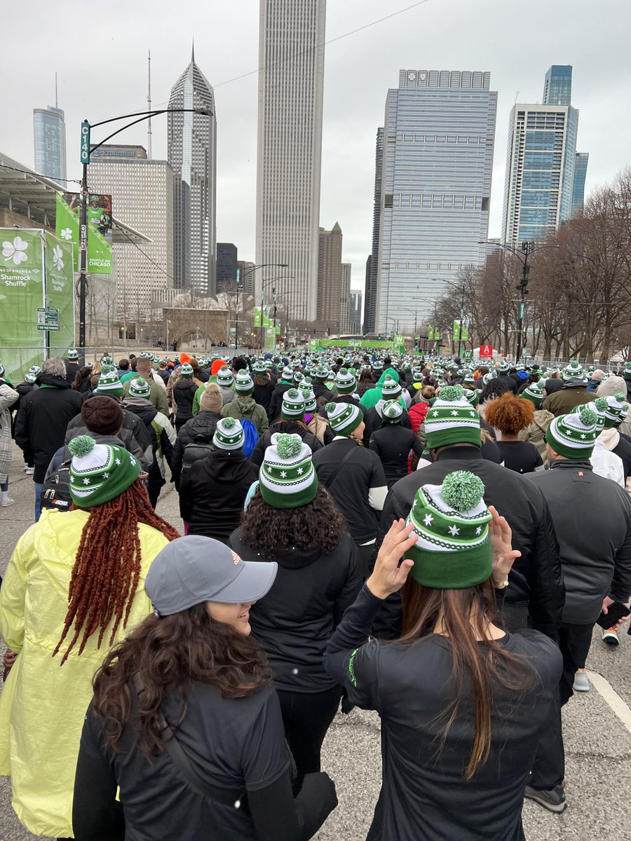 Last weekend, some of our Chicago team members took to the streets to participate in the 42nd Annual <a href="/BankofAmerica/">Bank of America</a> @ChiShuffle. We had a great time closing out our St. Patrick's Day celebrations with some exercise, brunch, and team bonding! #LifeatLeff