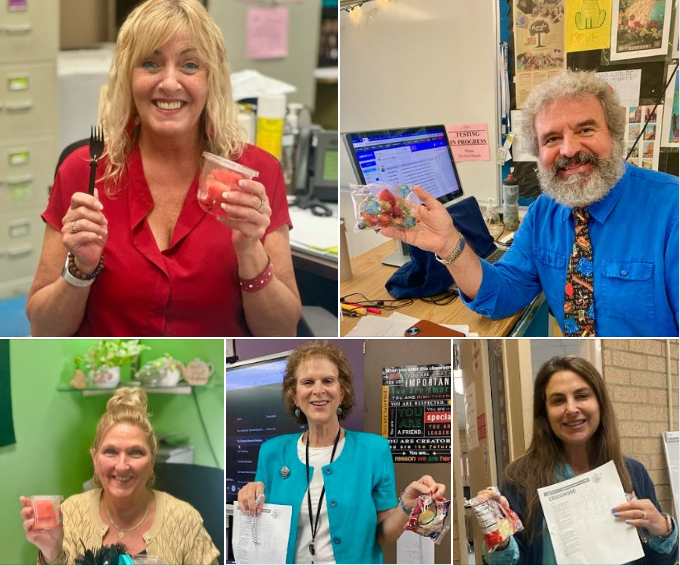 Logger's Run Middle School staff are gearing up for the Spring Steps Challenge, and getting healthy! Also, did you know that Logger's Run Middle was nominated for a Wellness Spotlight award? Great things are happening!!!