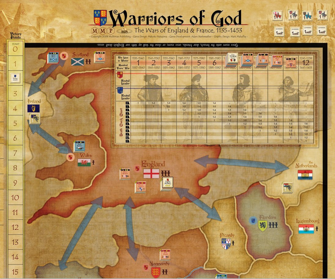 RDescarttess's tweet photo. 1381-1390 #Warriorsofgod. El rey inglés es derrotado y emprende la huida. Cae gravemente enfermo y fallece. Enrique IV será su nuevo rey. Complicado se le presenta con rebeldes en Gales y Escocia y con el francés Carlos VI @lol0Parras controlando la situación. https://t.co/087tzgiduX