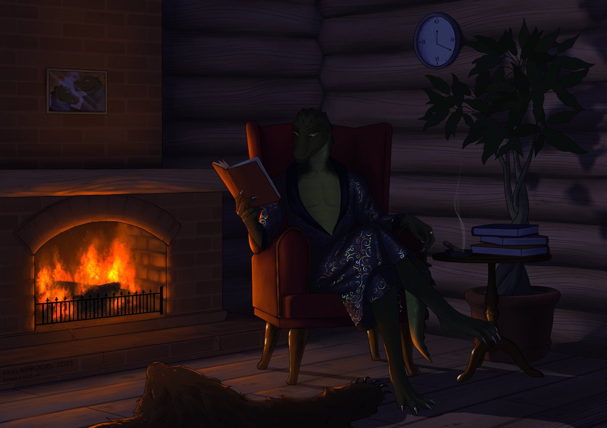 #furry #anthroart #crocodile #furryartist #furryartwork #furryart #furrycommission #ArtistOnTwitter