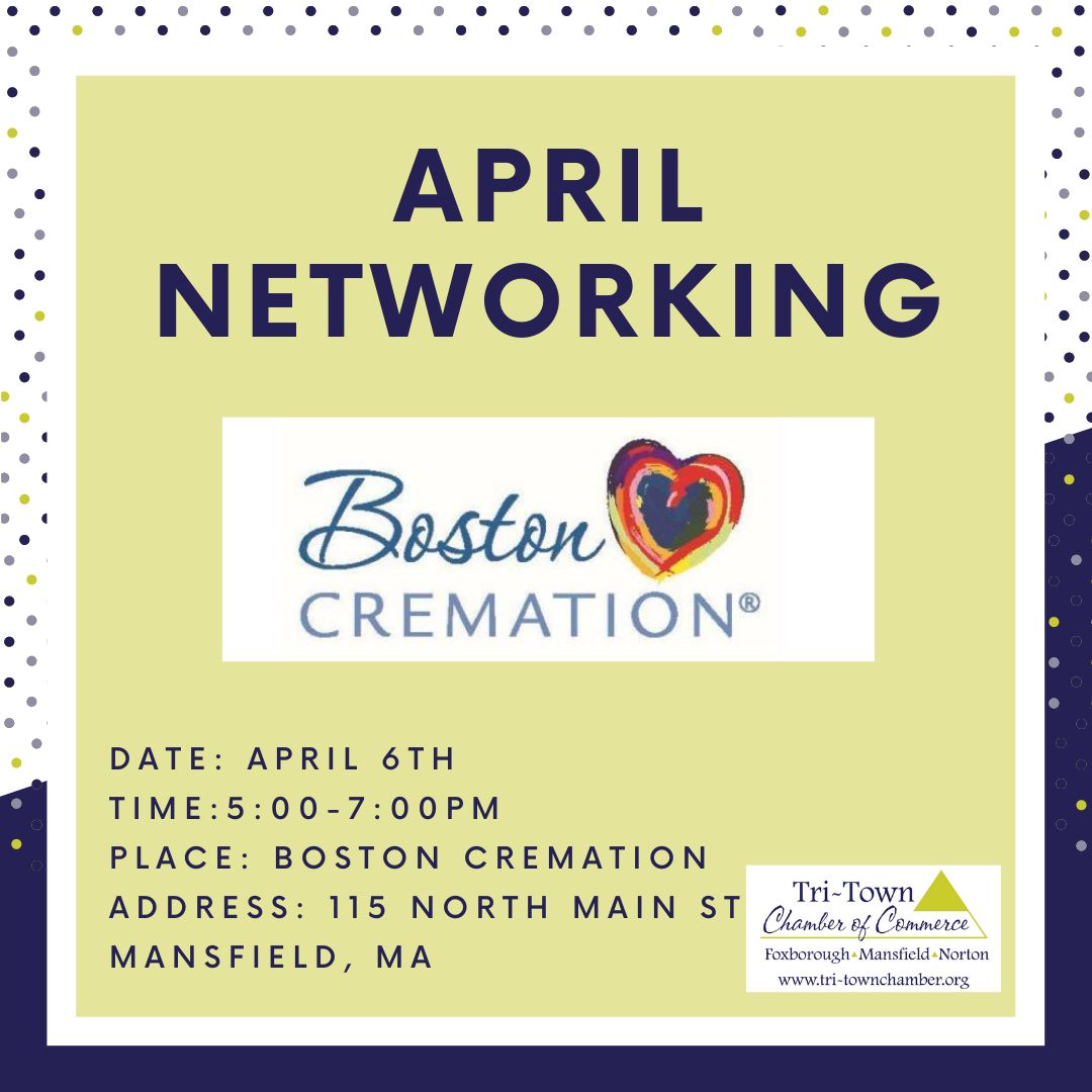 Will you be joining us for our April Networking Event on April 6th?  Here are the details:  tri-townchamber.org/events/details…