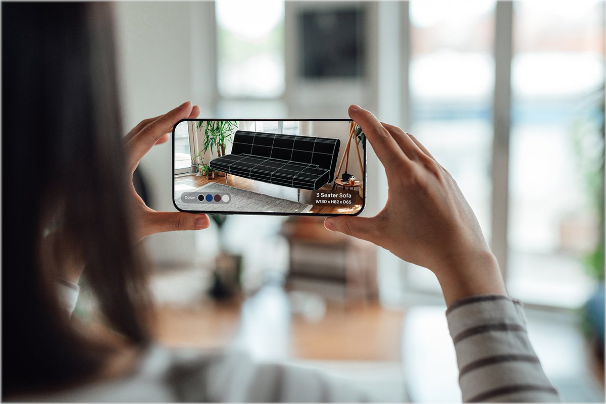 Retailers across industries have built apps to help consumers virtually try products — furniture, eyeglasses and makeup — in hopes of attracting customers and ultimately increasing sales." bit.ly/3Kpscdj #AR #retail #ArtificialReality
