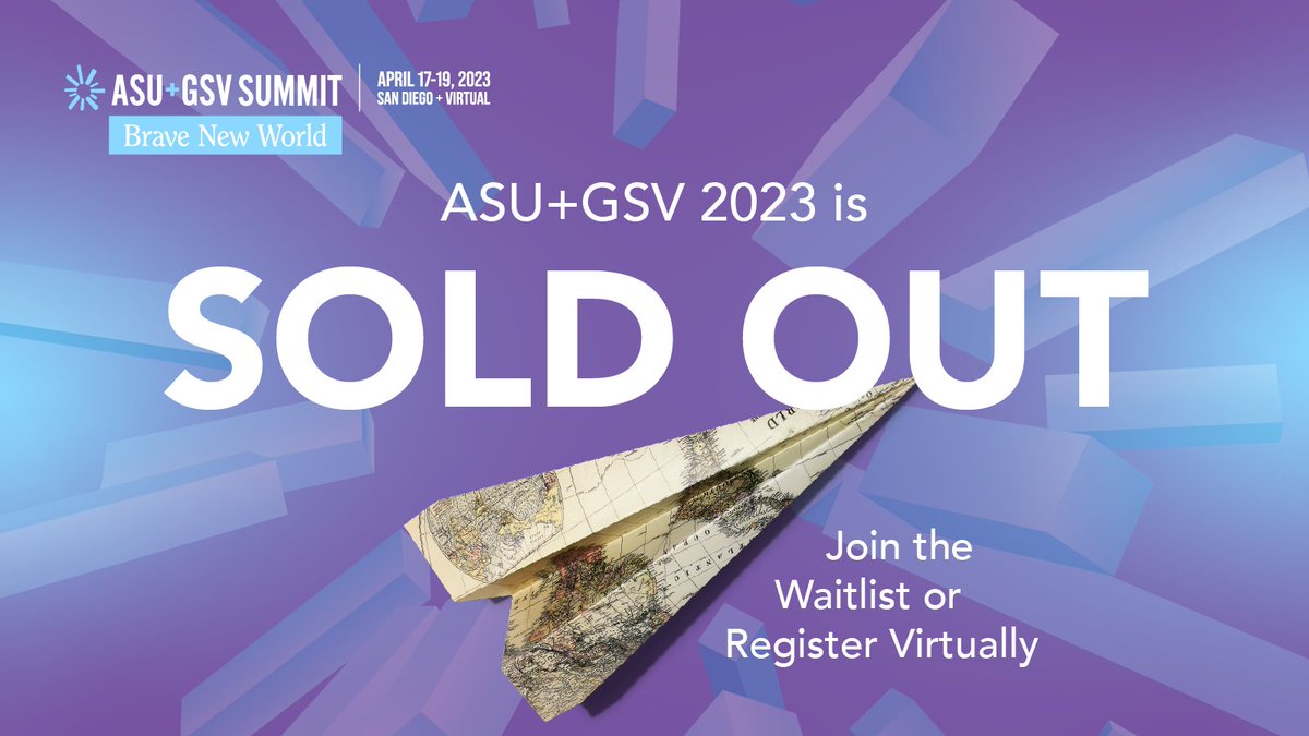 ASU+GSV tweet media