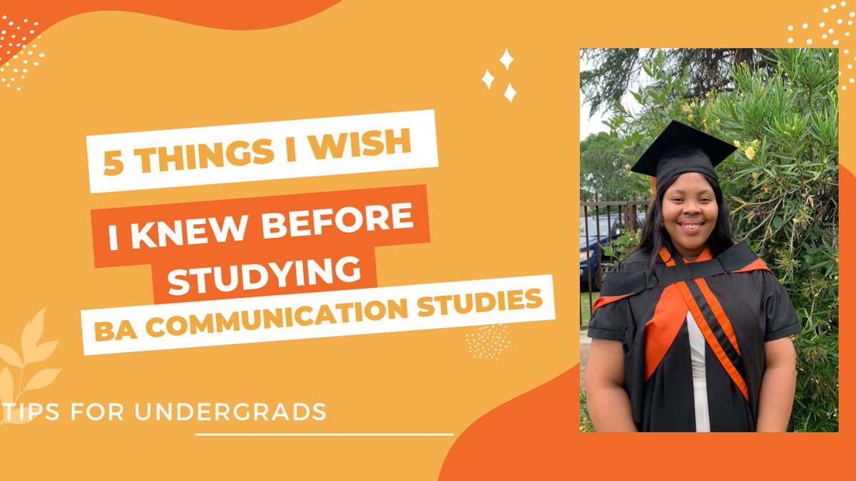 #ProgressiveContent #BigSisterRecommends 
Watch:🔊👀
Communication Studies lecturer Mamedupi Lekalakala shares lessons she wishes for all upcoming students of #CommunicationStudies know before they commenced with their studies. Link:
 youtu.be/bQqrA_QgaIo
