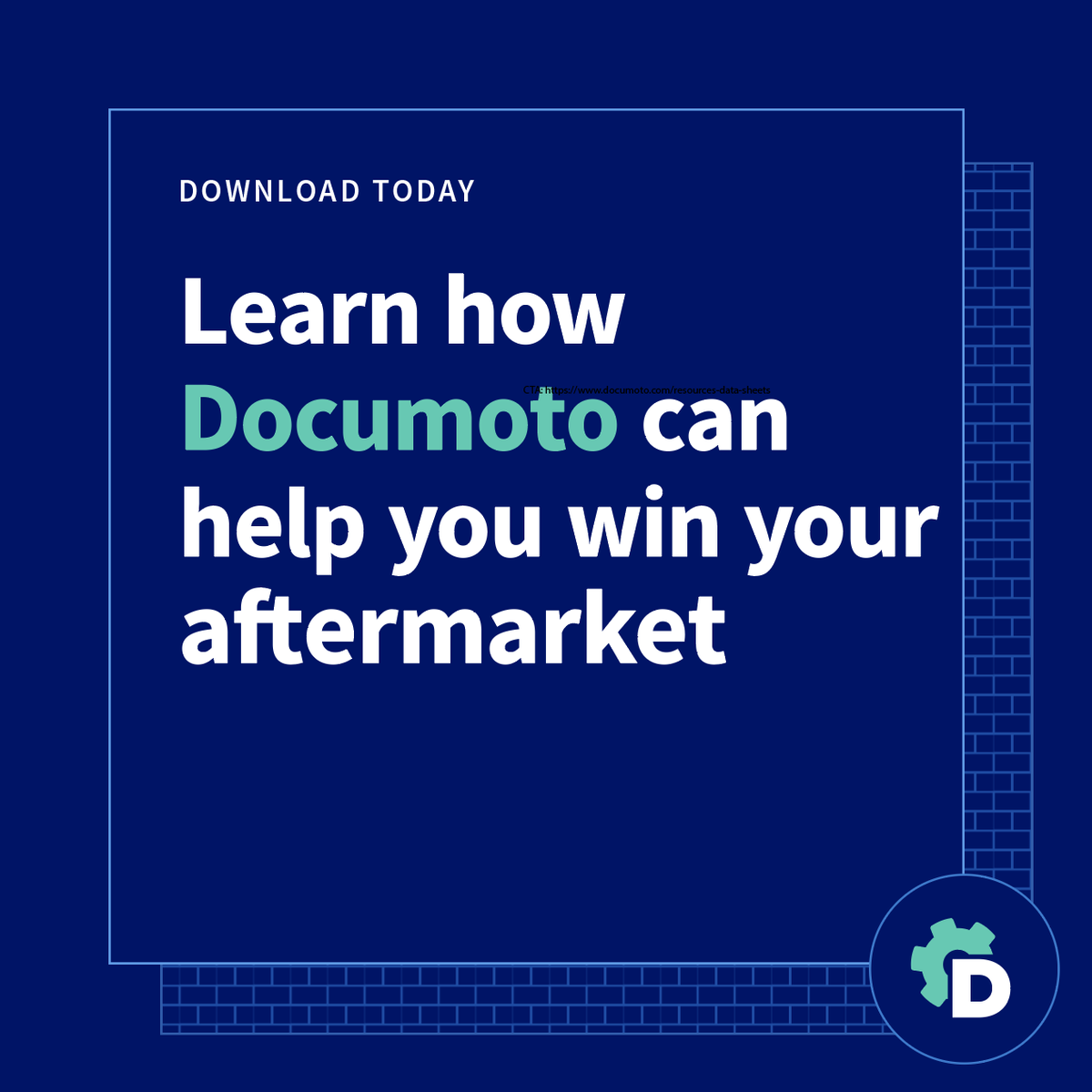 Documoto is a content management and distribution platform, purpose-built for the equipment manufacturing aftermarket. 

Learn how Documoto can help you win your aftermarket by downloading our Solution Overview data sheet today! 

hubs.ly/Q01Jp1Xq0

#OEM #Aftermarket