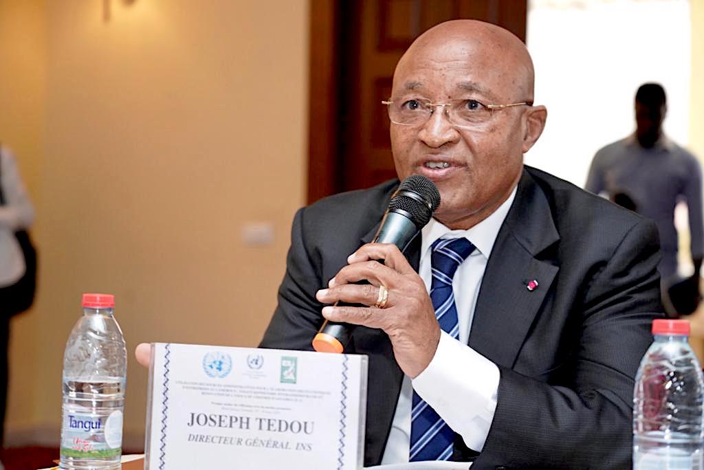 ECA_OFFICIAL's tweet photo. .@ins_cameroun Director General, Joseph Tedou, says @ECAStats initiative to modernize administrative #data for stats purposes aligns with the implementation of 🇨🇲#Cameroon's National Dev't Strategy 2020-2030 &amp; the country's goal of modernizing its statistical apparatus. https://t.co/IT1eHvFVb3
